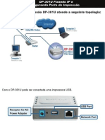 Manual de Instalação e configuração Print Server DP-301U