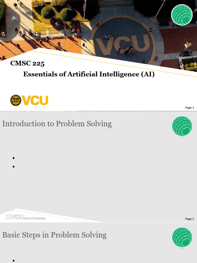 Computational Problem Solving Lecture1 | PDF
