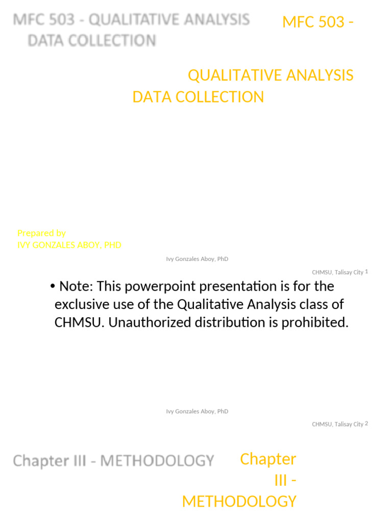 5 Data Collection | PDF | Qualitative Research | Methodology