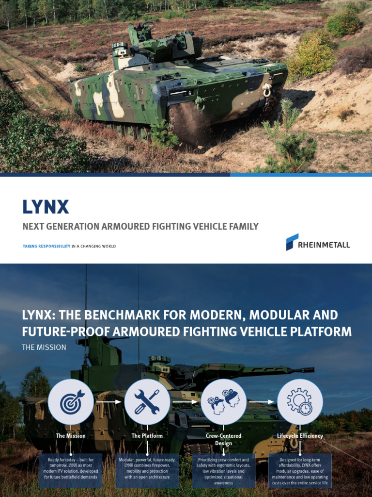 B425e0725 LYNX Armoured Fighting Vehicle | PDF | Military Vehicles ...