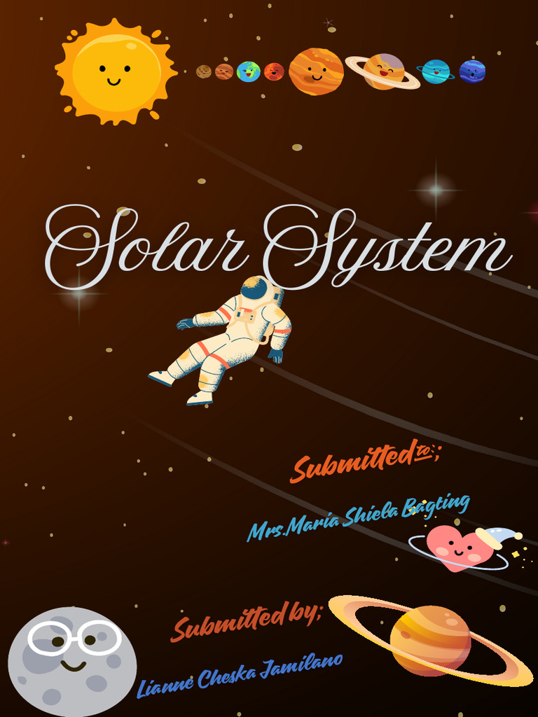 Planets in The Solar System Presentation (8.5 X 13 In) | PDF | Planets ...