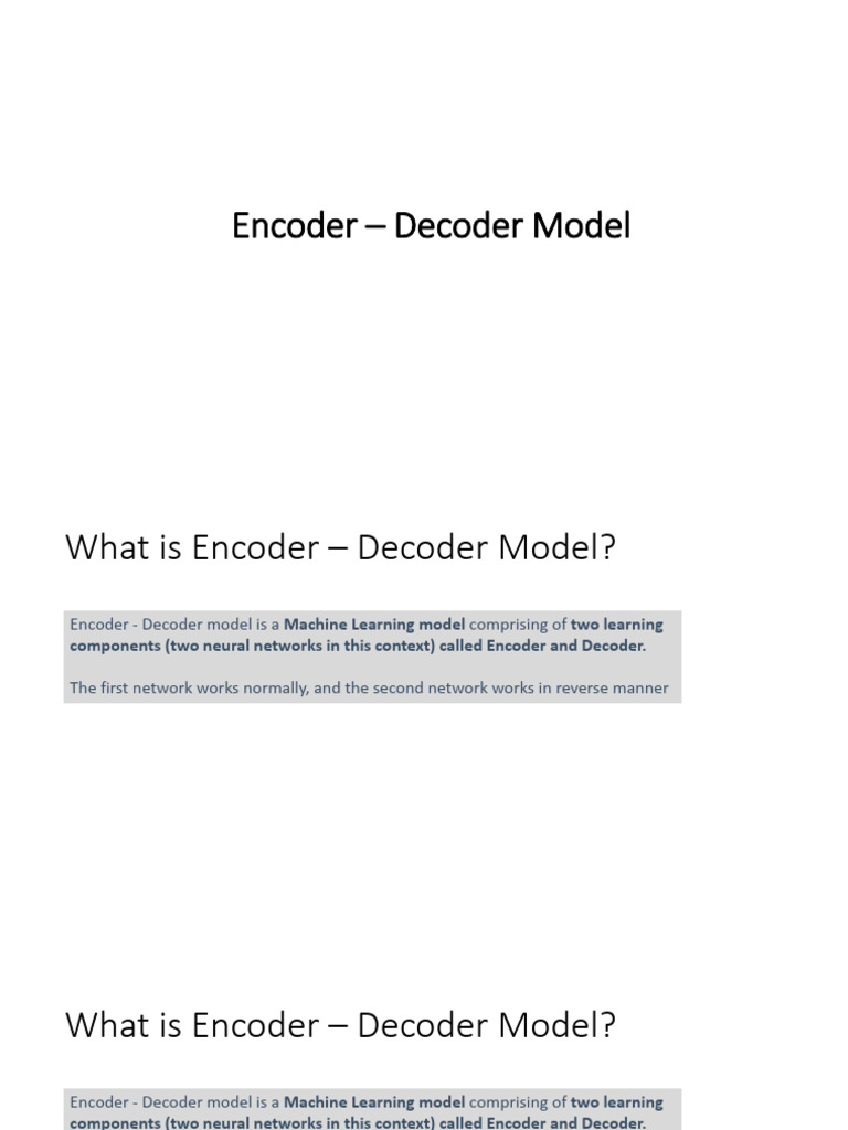 W2L4 Encoder Decoder | PDF | Data Compression | Codec