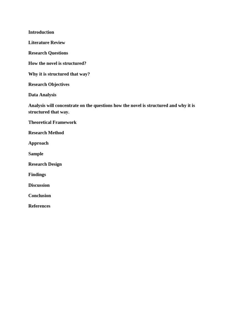 Research Questions, Research Objectives | PDF