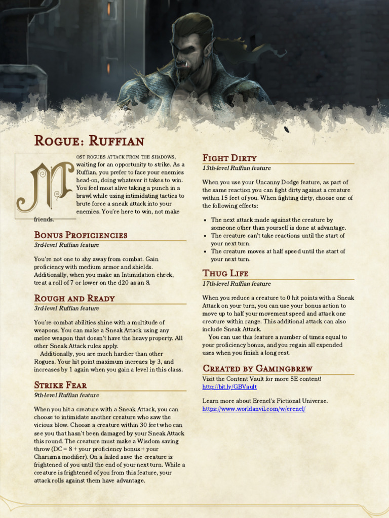 GB Rogue Ruffian-1 | PDF