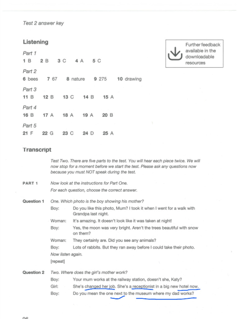 Ket for School 1 - Script | PDF