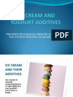 Ice Cream and Yoghurt Additives Presentation Prepared by Turkey