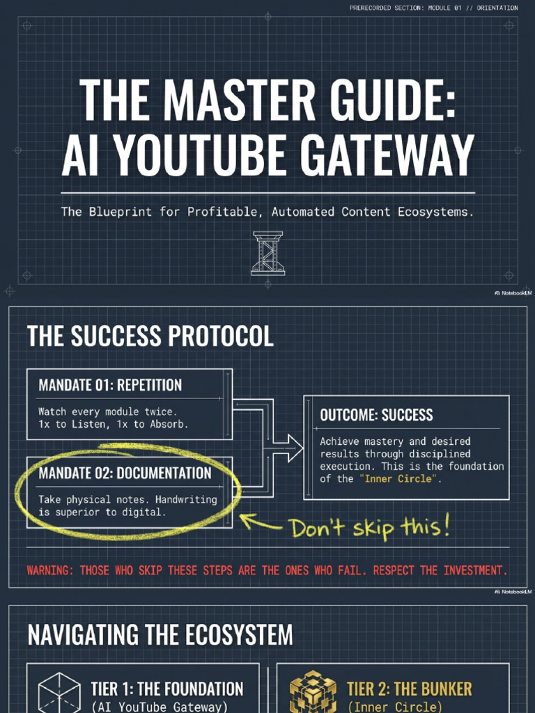 AI YouTube Gateway Blueprint | PDF