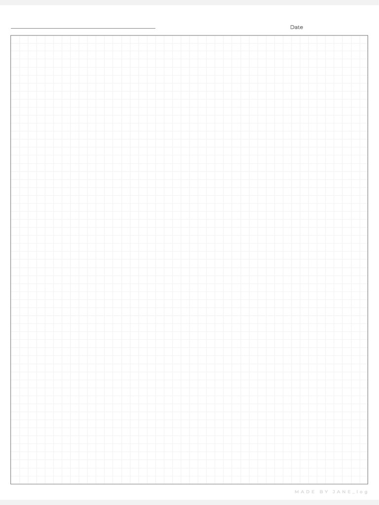 Grid Basic Gray One Sheet | PDF