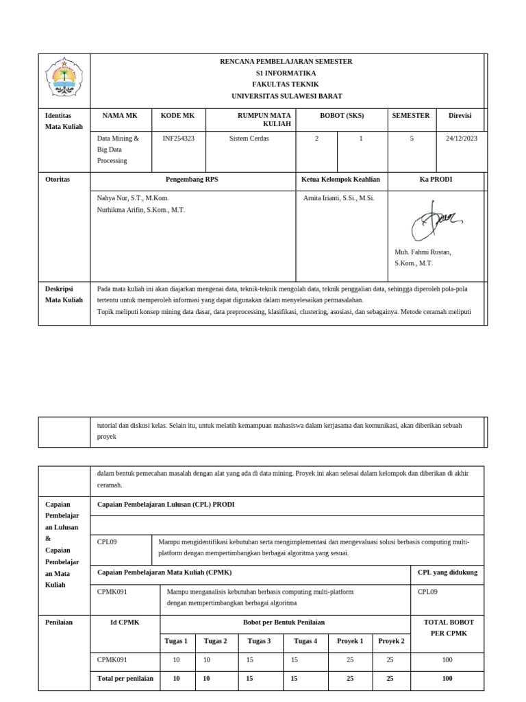 RPS Data Mining | PDF