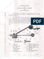 Instruction Manual For Compensating Polar Planimeter