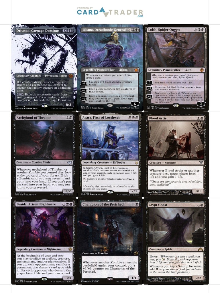 Horror Deck | PDF