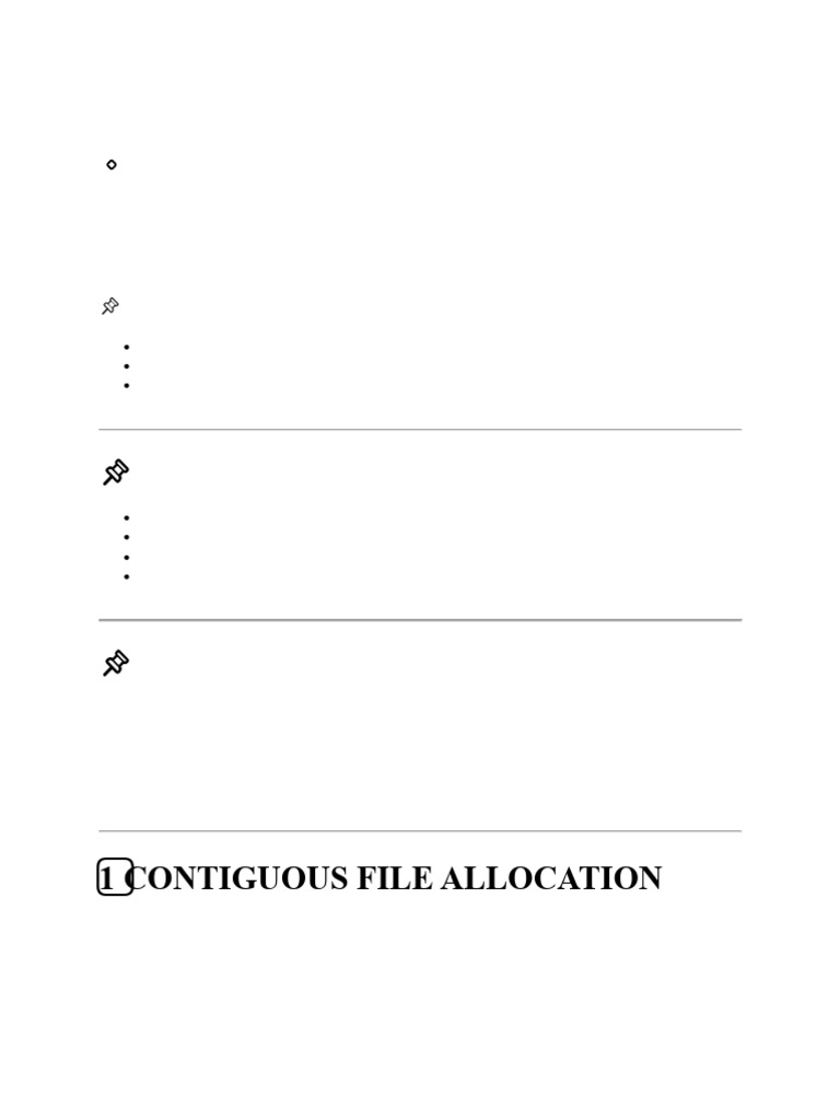 File Allocation in Operating System | PDF | Directory (Computing ...