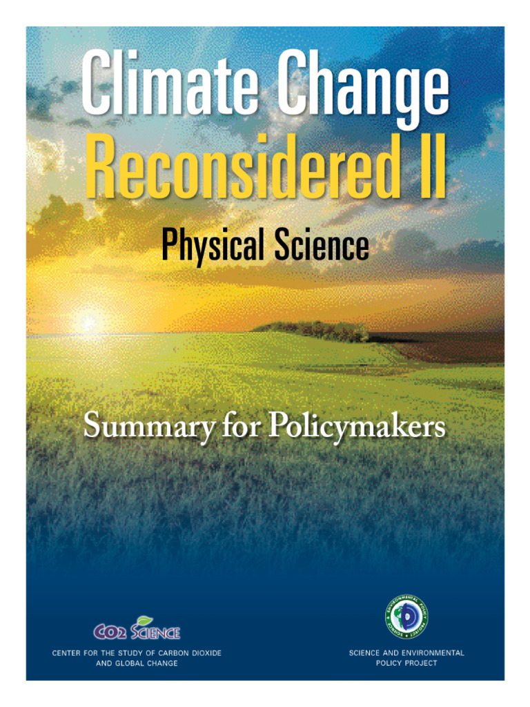 Climate Change Reconsidered II | PDF | Earth Sciences | Physical Geography