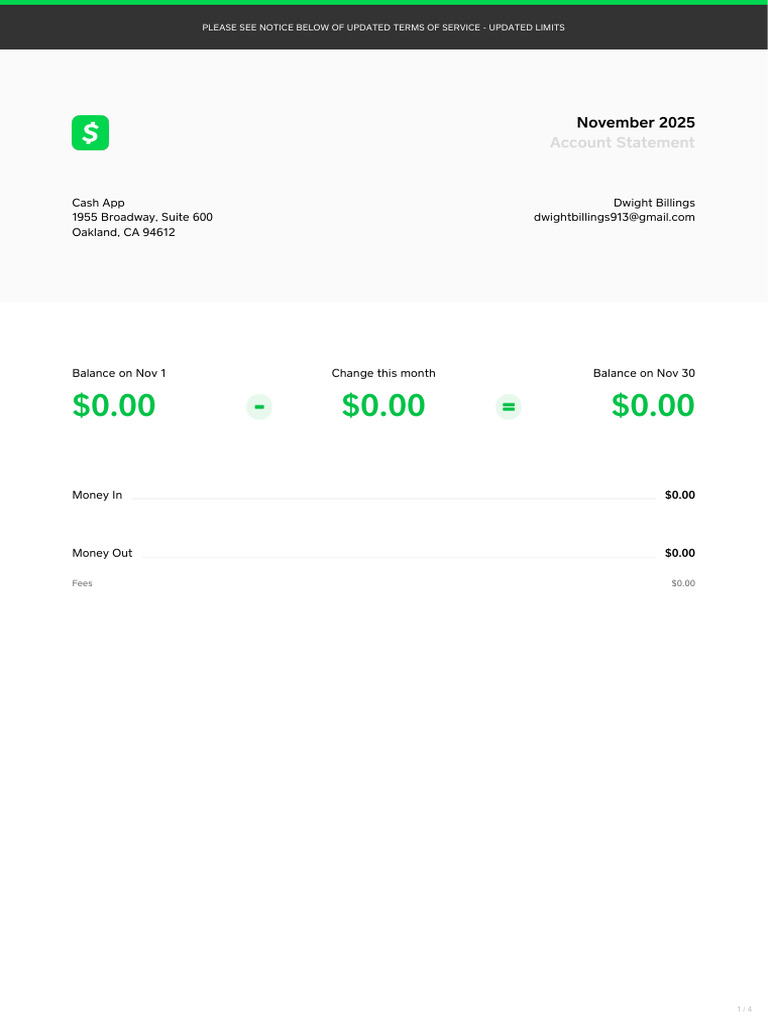 monthly-statement | PDF | Cash | Receipt