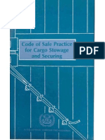 Code of Safe Practice for Cargo Stowage and Securing[1]
