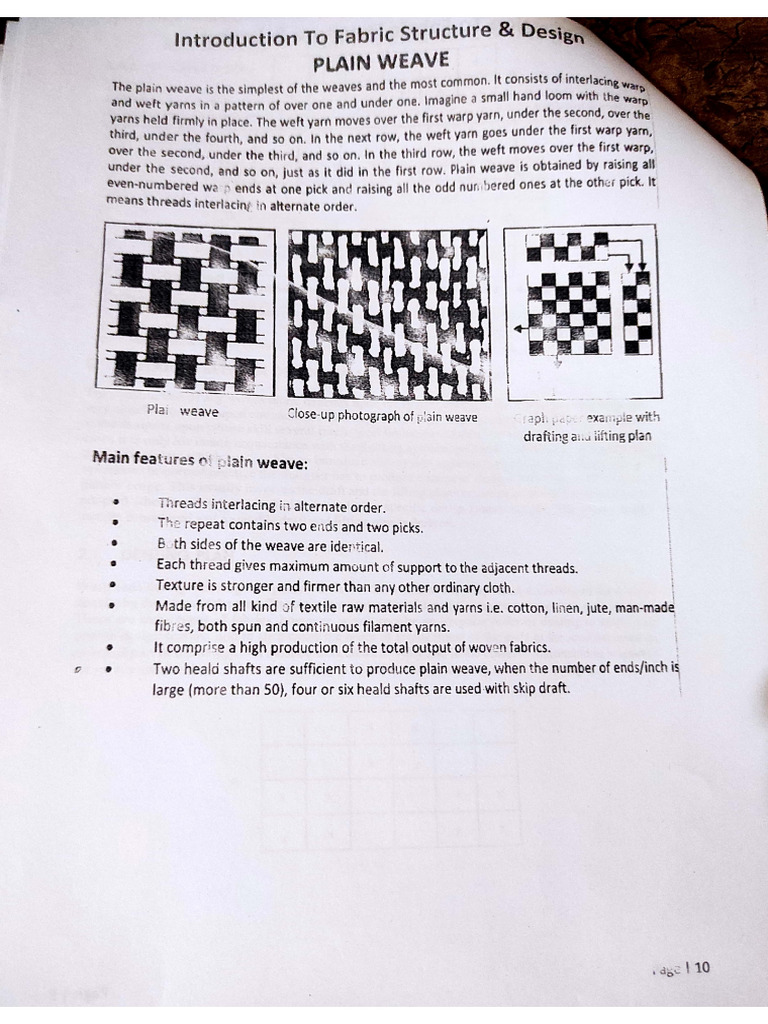 Plain Weave | PDF