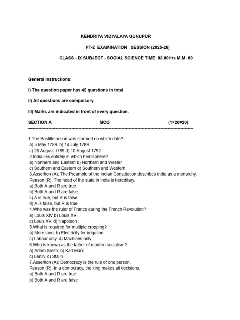 Class IX PT-2 | PDF | Russian Revolution | Bolsheviks