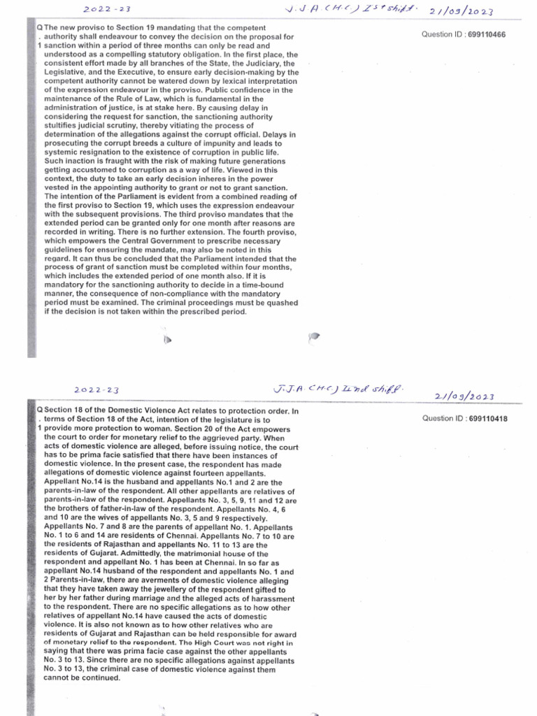 English And Hindi Typing Matter JJA Exam-2023 | PDF | Political Law ...