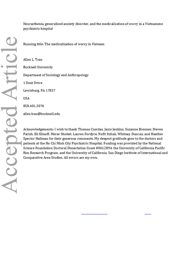 maq.12297 | PDF | Mental Disorder | Generalized Anxiety Disorder
