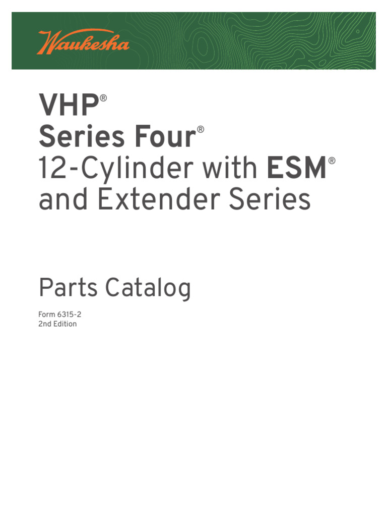 6315-2 VHP Series 4 With ESM and Extender Series Parts Catalog | PDF ...