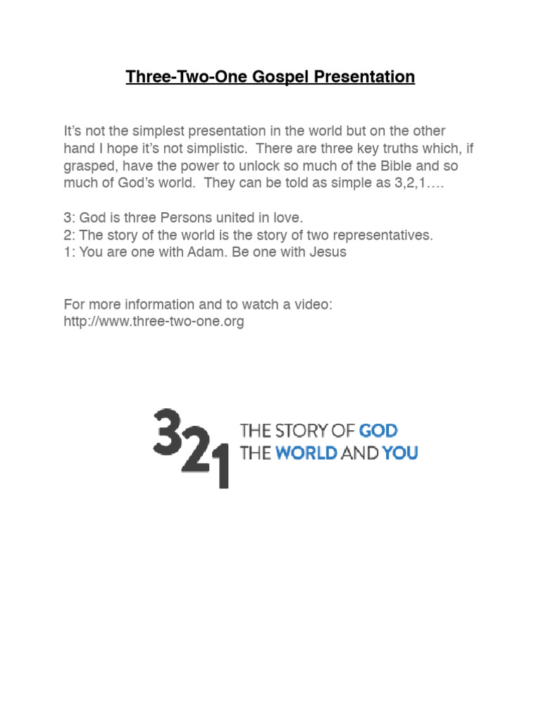 Three Two One | PDF