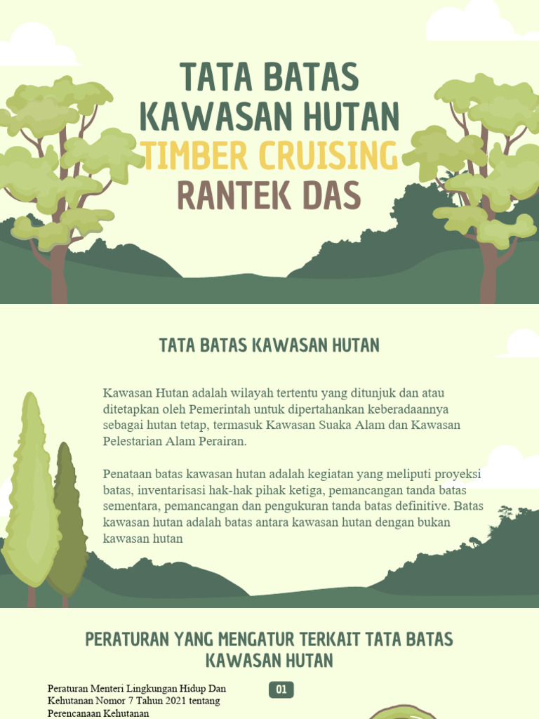 Tata Batas, Timber Cruising Dan Das | PDF