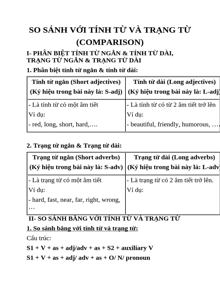 So Sánh V I Tính T Và TR NG T | PDF