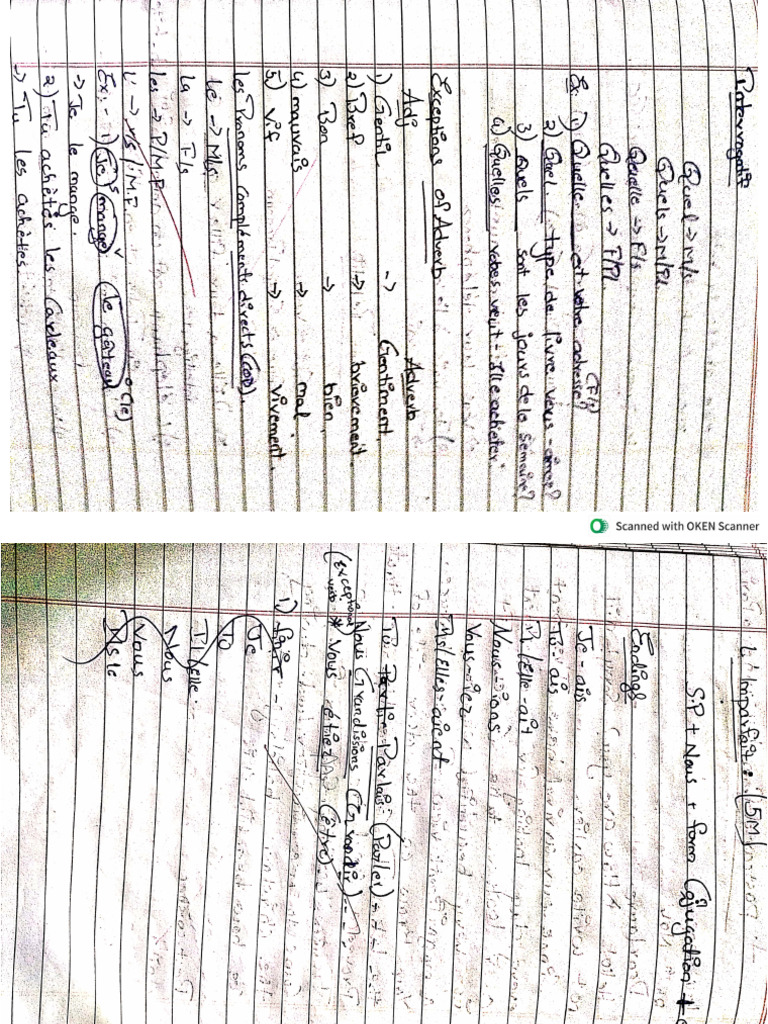 french important notes 0002 | PDF
