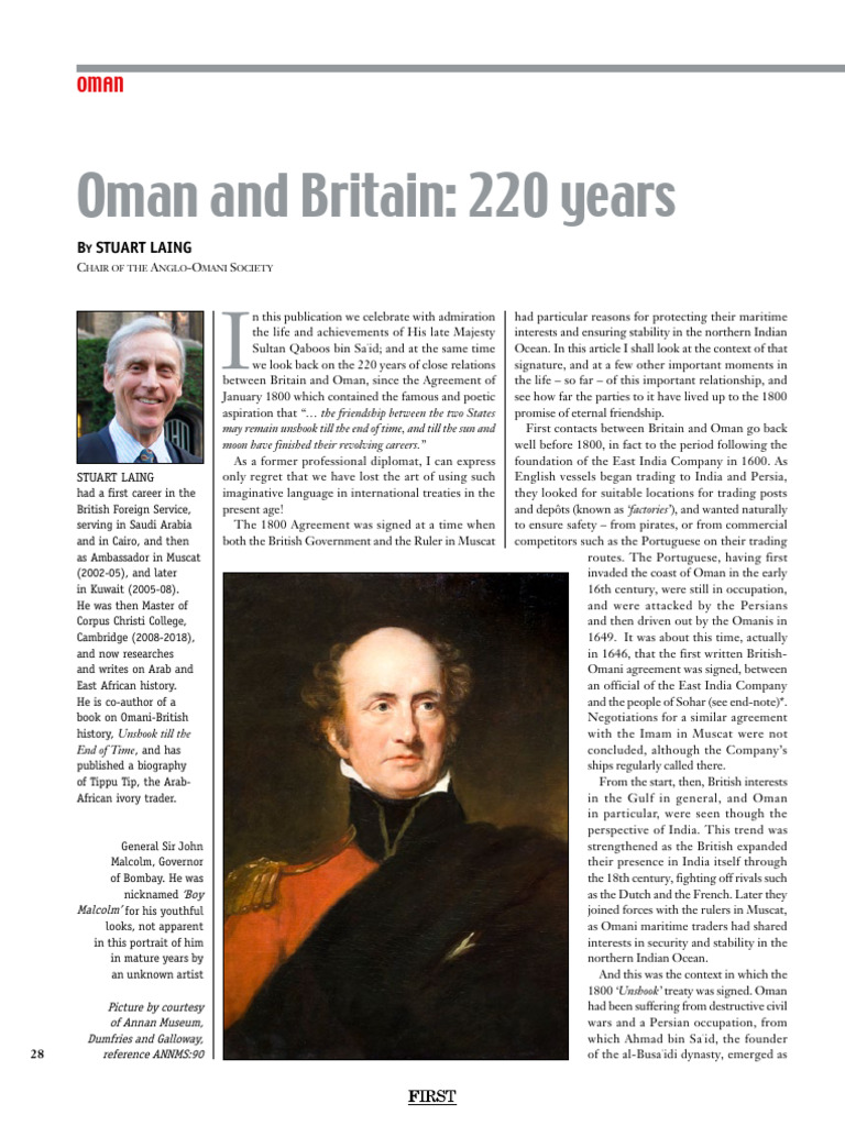 P28 30 Stuart Laing | PDF | Oman