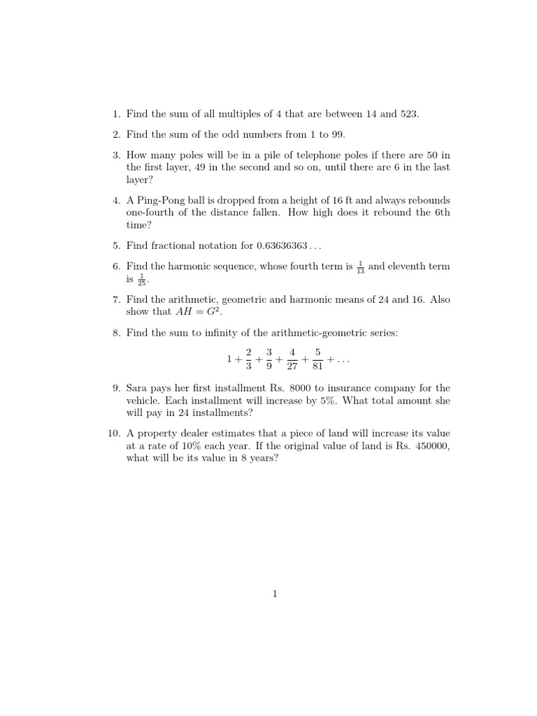 CHP 4 Test-1 | PDF