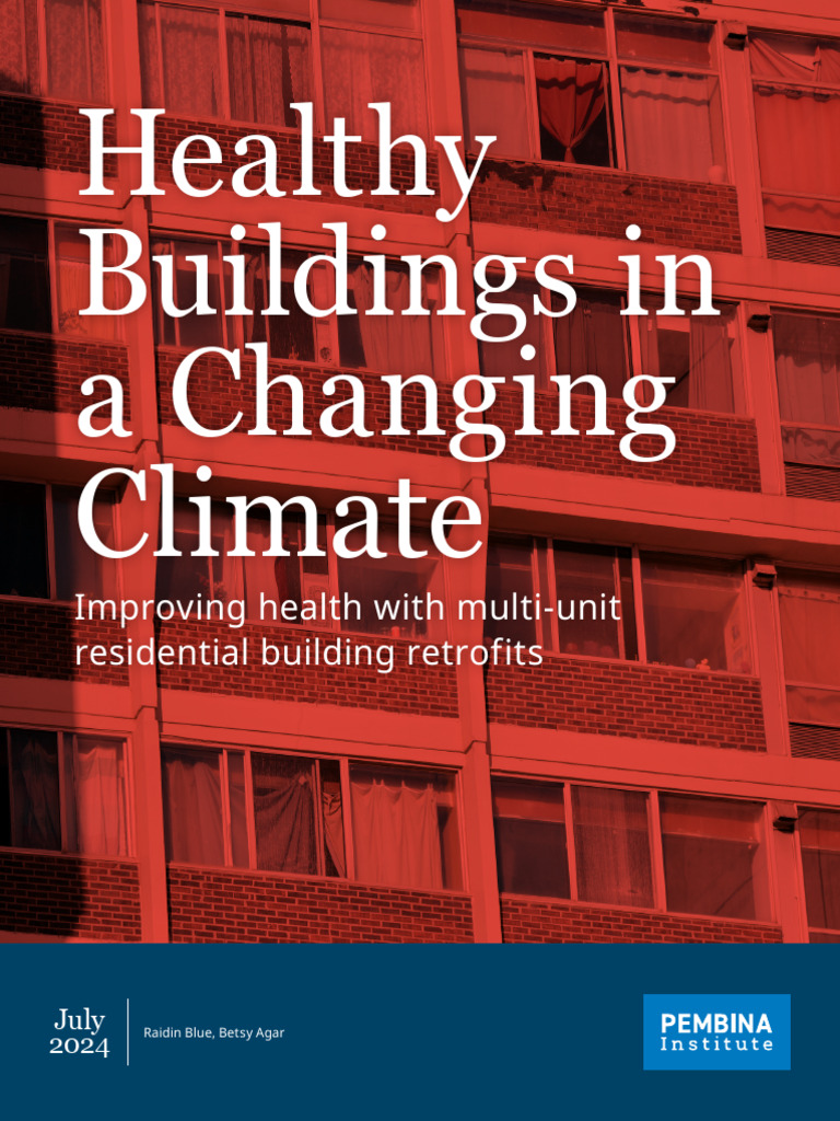 Healthy Buildings in A Changing Climate | PDF | Climate Change ...