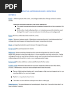 Comic Vocabulary: Key Definitions | PDF | Cartooning | Written ...