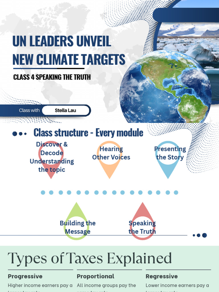 1209 News Reporting English Class | PDF | Carbon Tax | Taxes