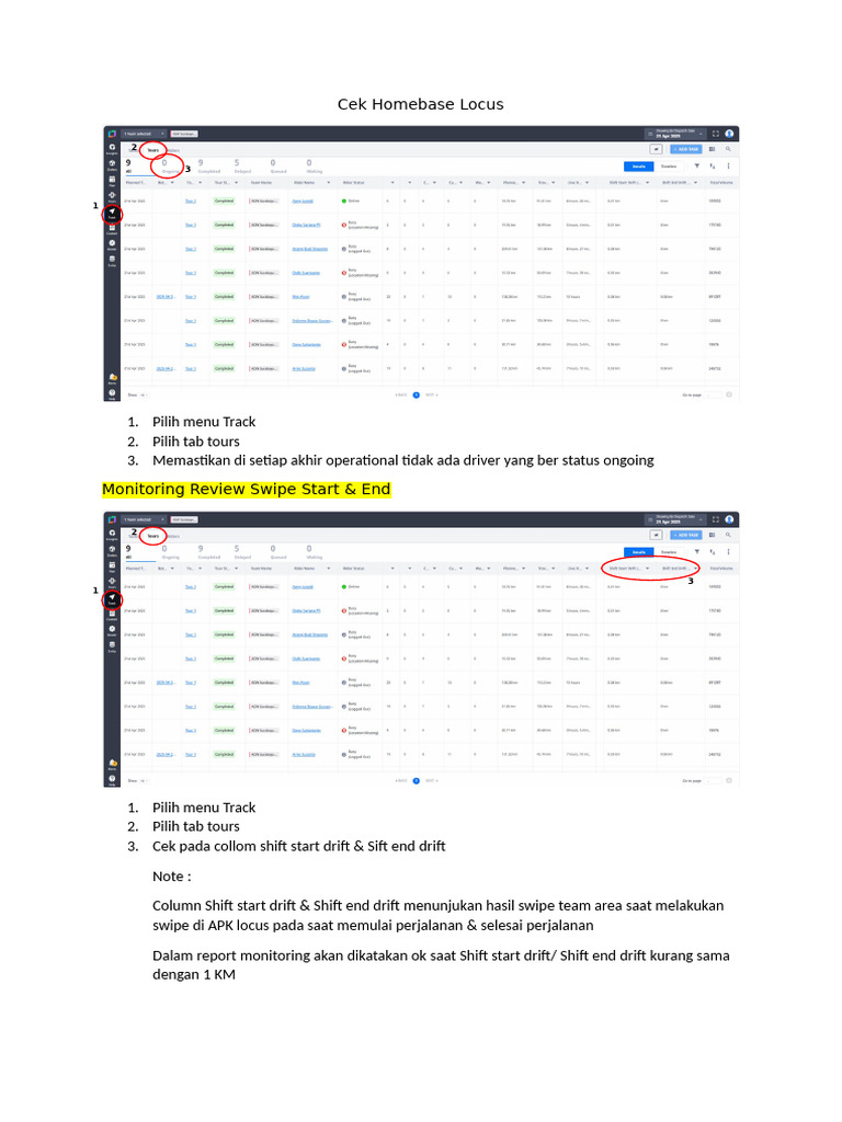 Cek Homebase Locus | PDF