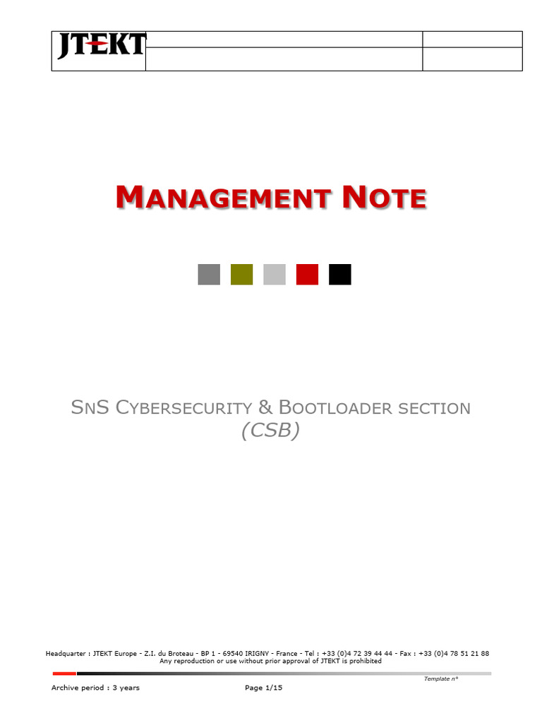 SNS Cybersecurity & Bootloader Section | PDF | Computer Security | Security