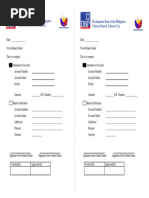 Z56 Bank Form for Salary Payment | PDF