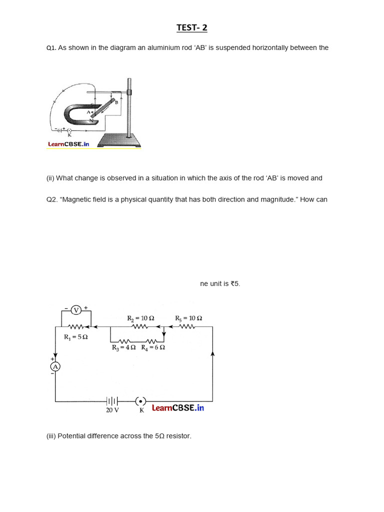 Science Test 2 | PDF | Chemical Compounds | Materials