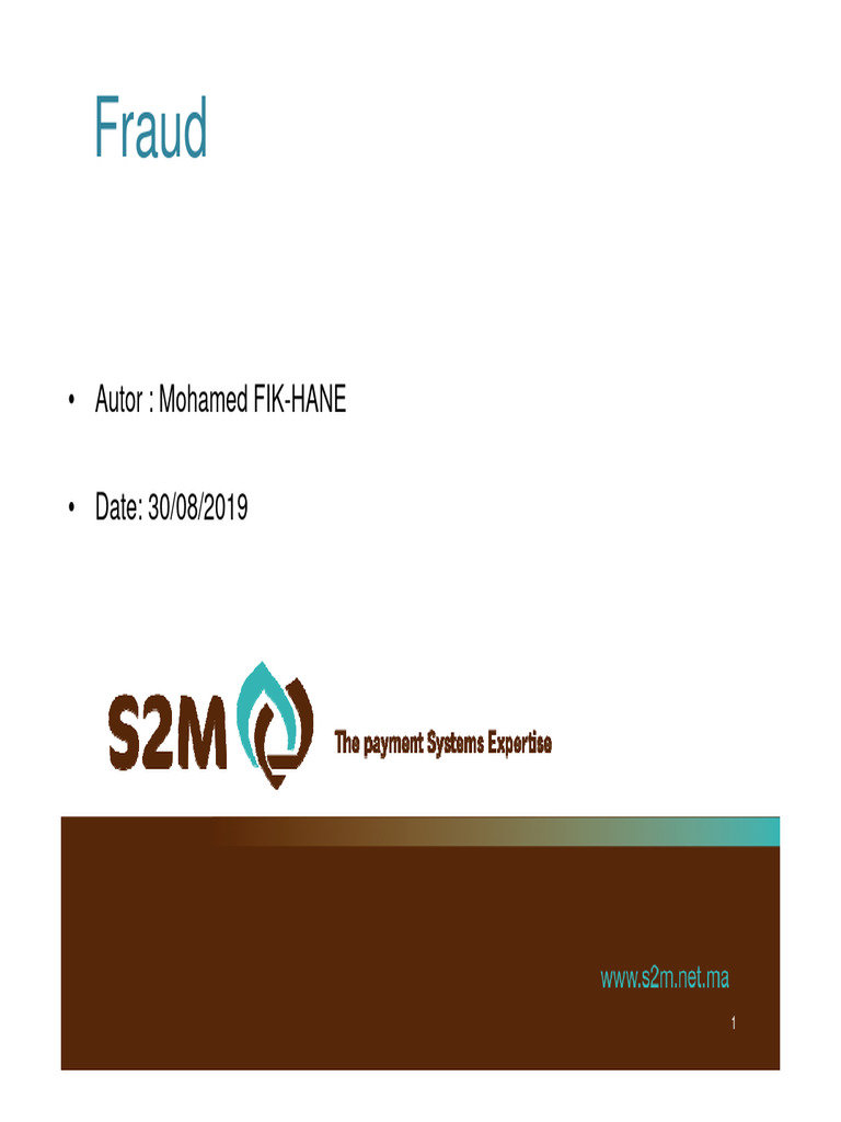 Fraud | PDF | Fraud | Credit Card