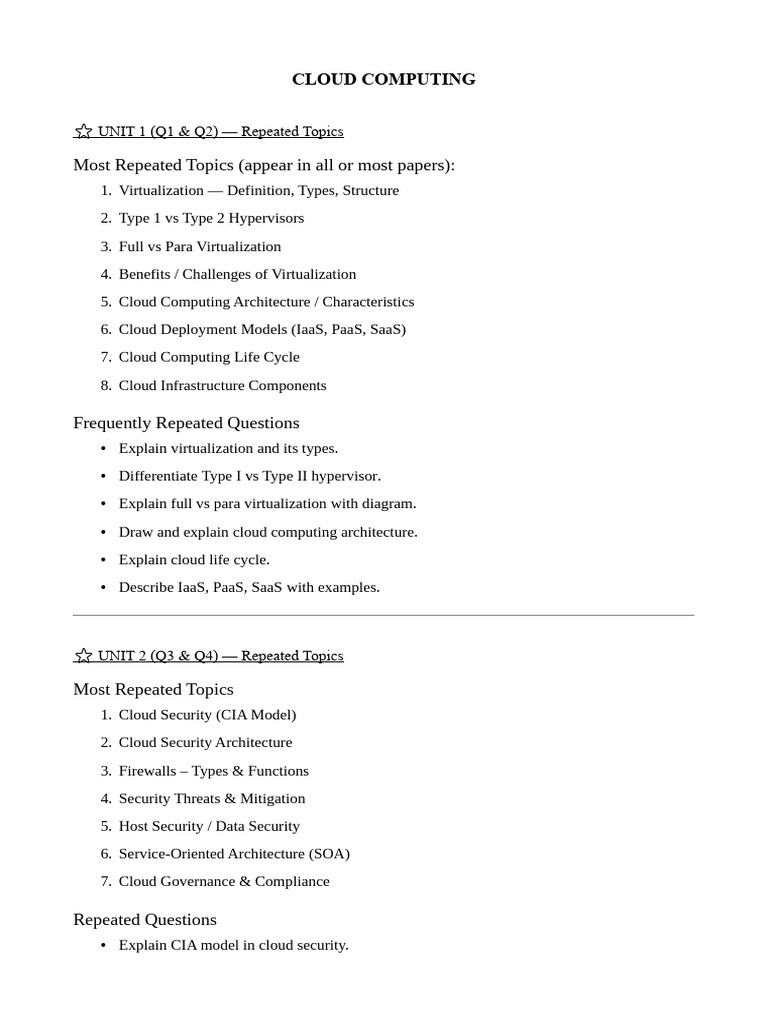 BE QP | PDF | Document Object Model | Cloud Computing
