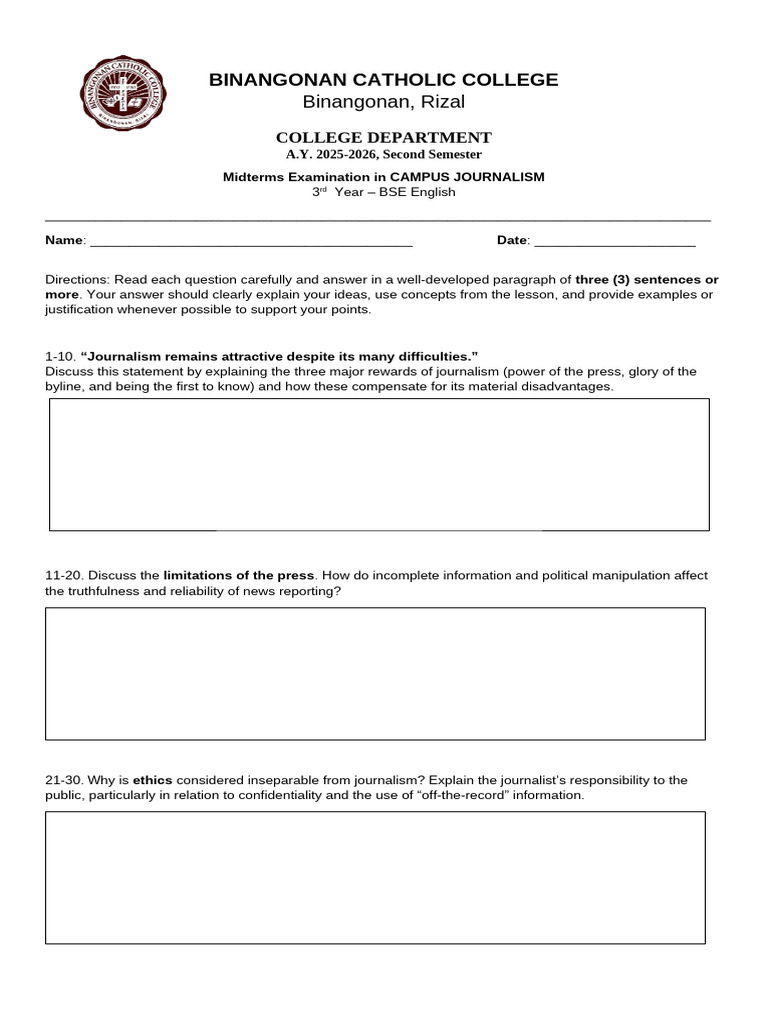 Campus Journ | PDF