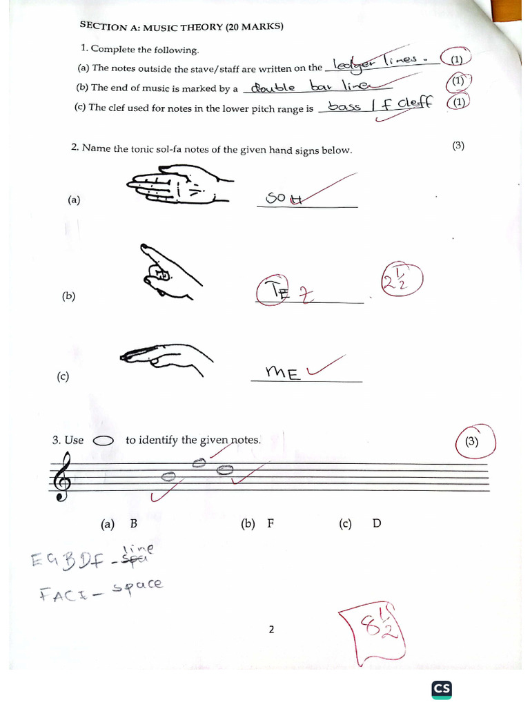 Music Test 2 | PDF