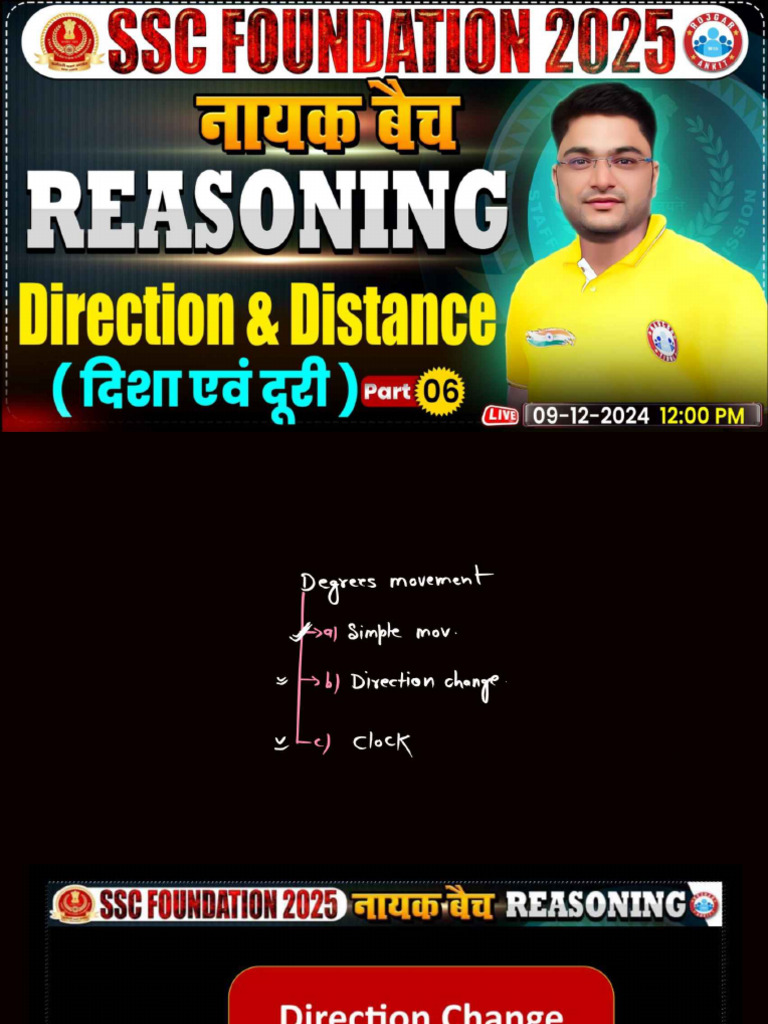 Distance & Direction 6 | PDF