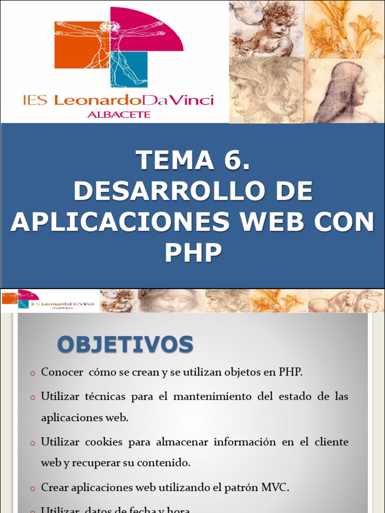 Tema 6 Desarrollo de Aplicaciones Web Con Php | PDF | Cookie HTTP ...