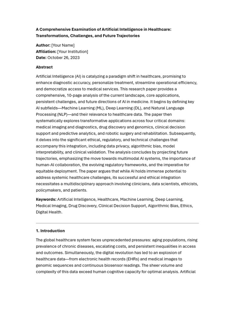 ML Reseacr Paper | PDF | Machine Learning | Artificial Intelligence