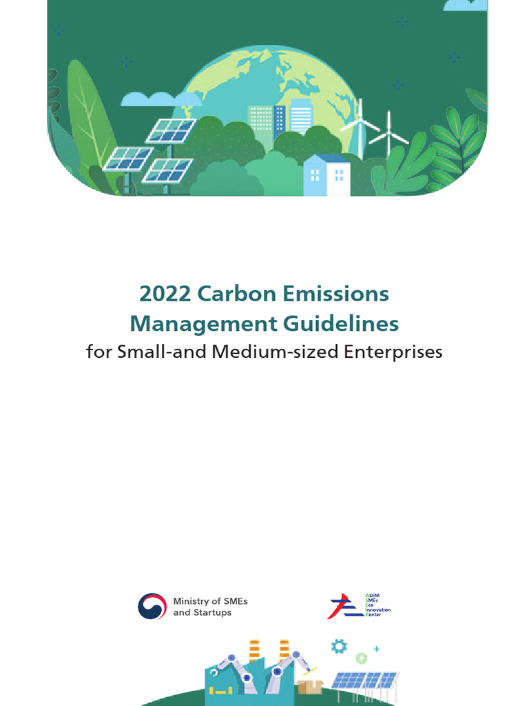 2022 Carbon Emissions Management Guidelines | PDF | Greenhouse Gas ...