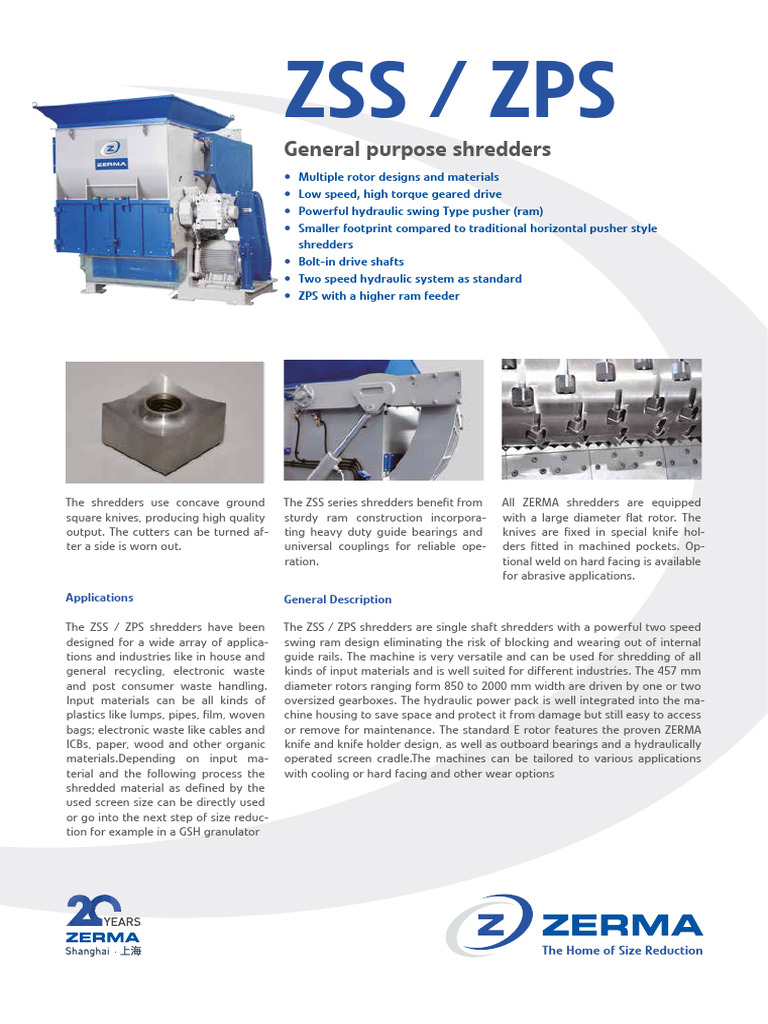 datasheet-zss-zps.pdf | PDF | Knife | Mechanical Engineering