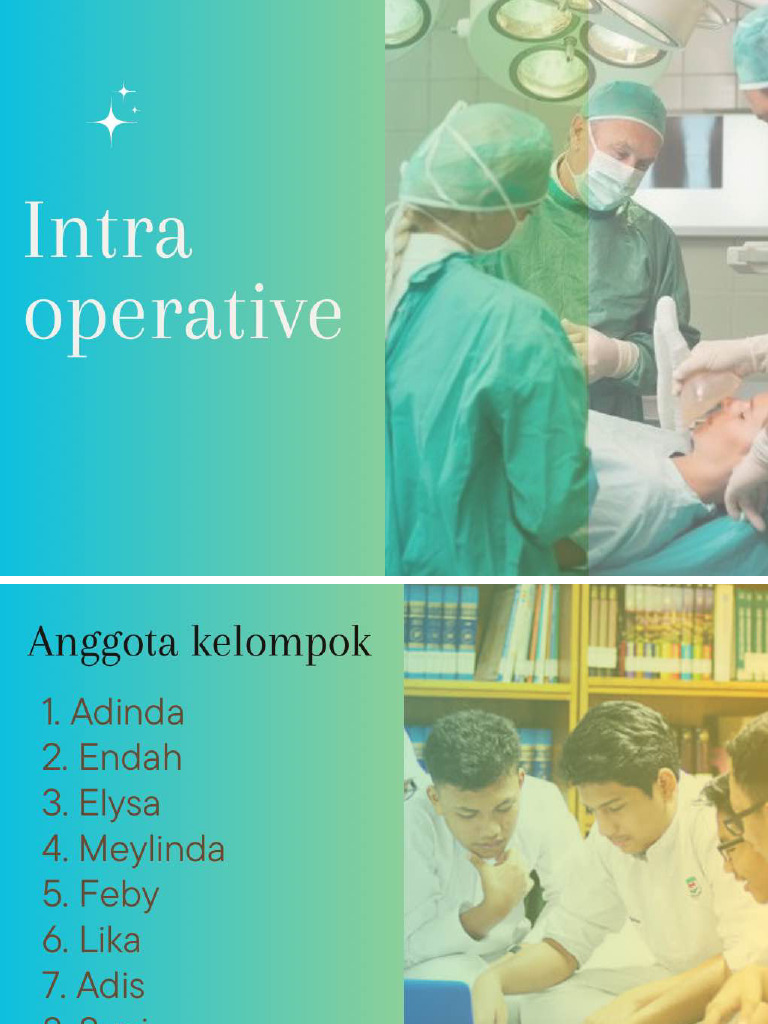 Intra Operative(Kelompok 2) | PDF