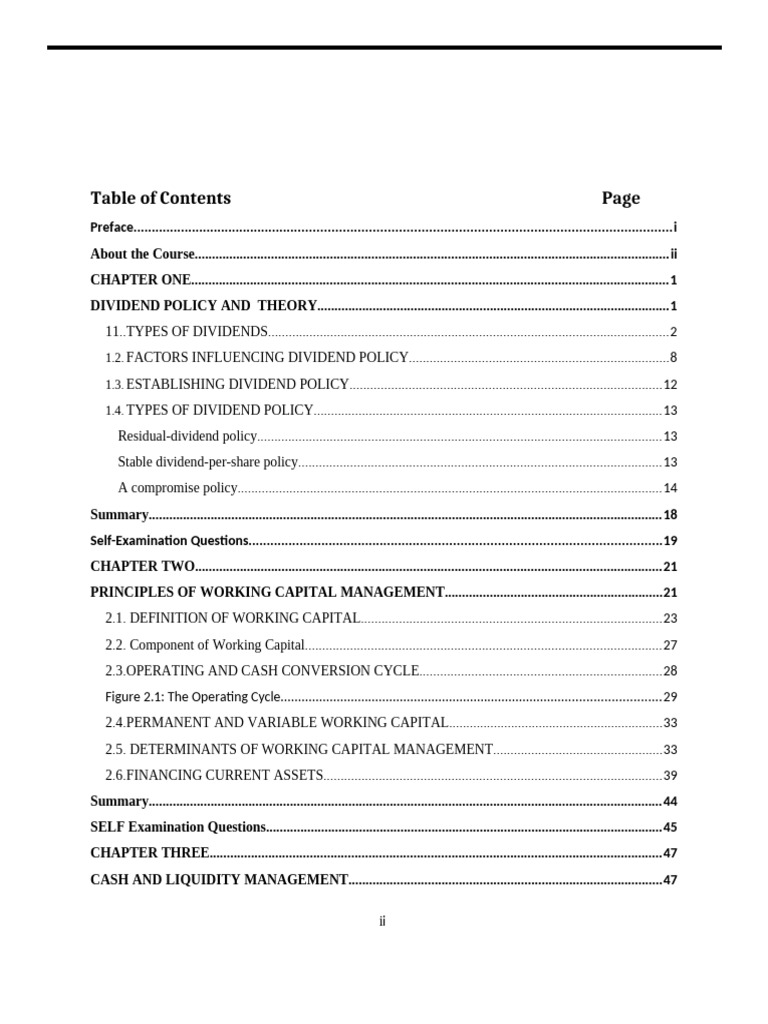 Financial Management II NEW | PDF | Dividend | Share Repurchase
