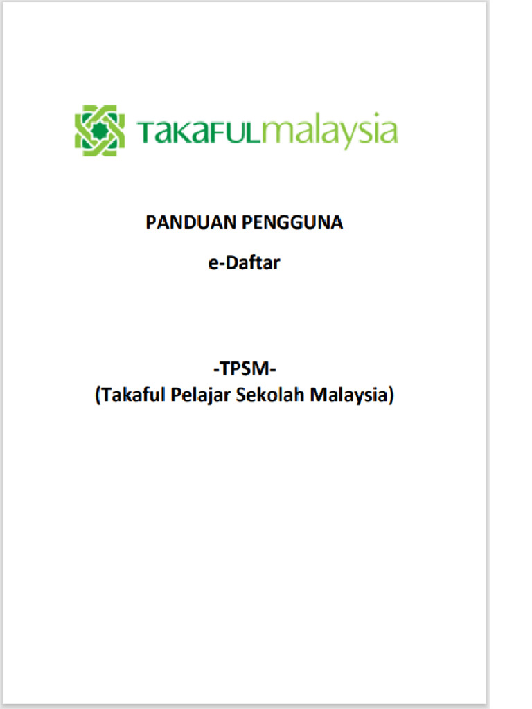 2 - TPSM E-Claim - Panduan E-Daftar TPSM 2026 | PDF