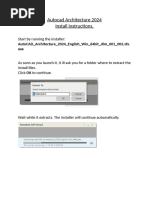 AutoCAD 2025 Installation Guide | PDF